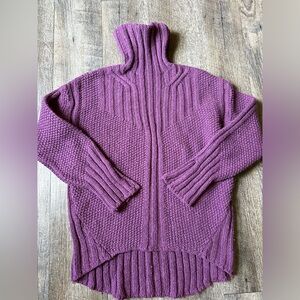SmartWool Women Spruce Creek Sweater Sangria Heather